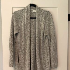 community heather grey cardigan